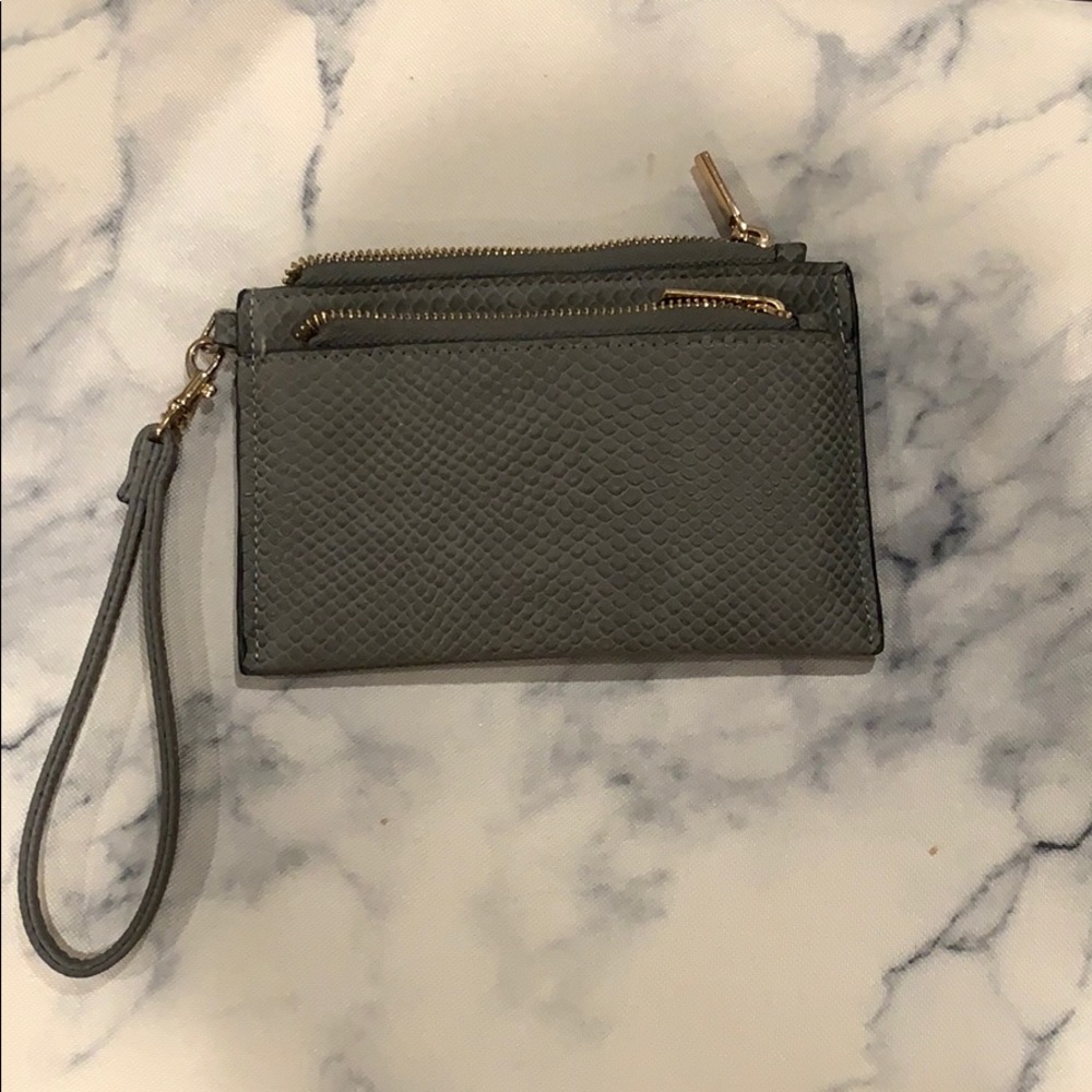 Double Zip Wristlet